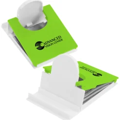Fold Flat Phone Stand with Microfiber Cloth