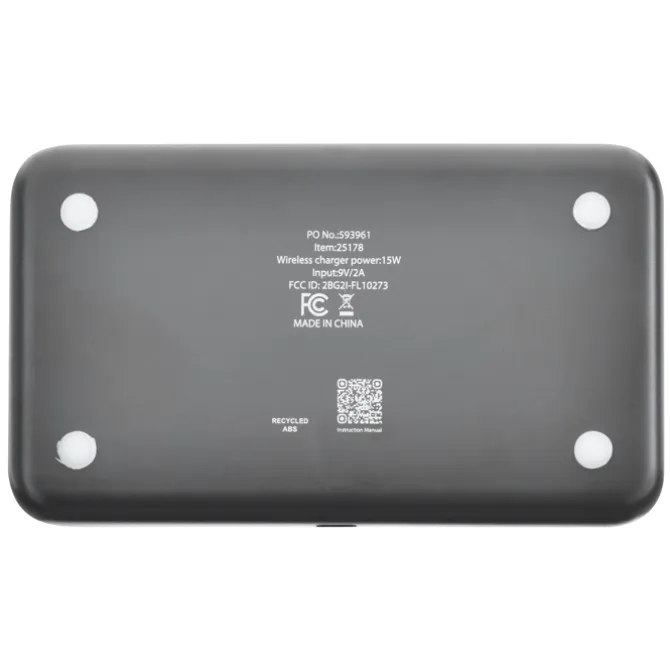 Folding 15W Wireless Charger and Phone Stand