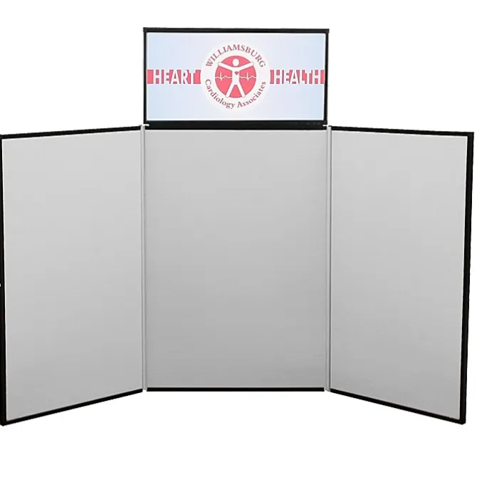 Fold N Go Tabletop Display - 6 feet - Header