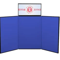Fold N Go Tabletop Display - 6 feet - Header