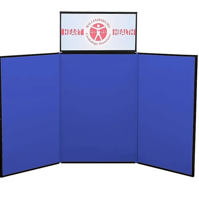 Fold N Go Tabletop Display - 6 feet - Header