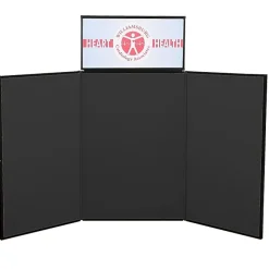 Fold N Go Tabletop Display - 6 feet - Header