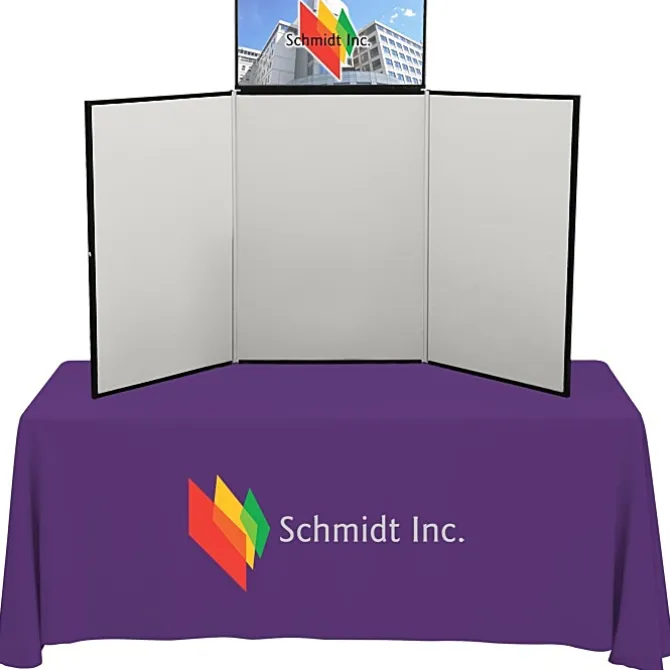 Fold N Go Tabletop Display Kit - 6'- Header