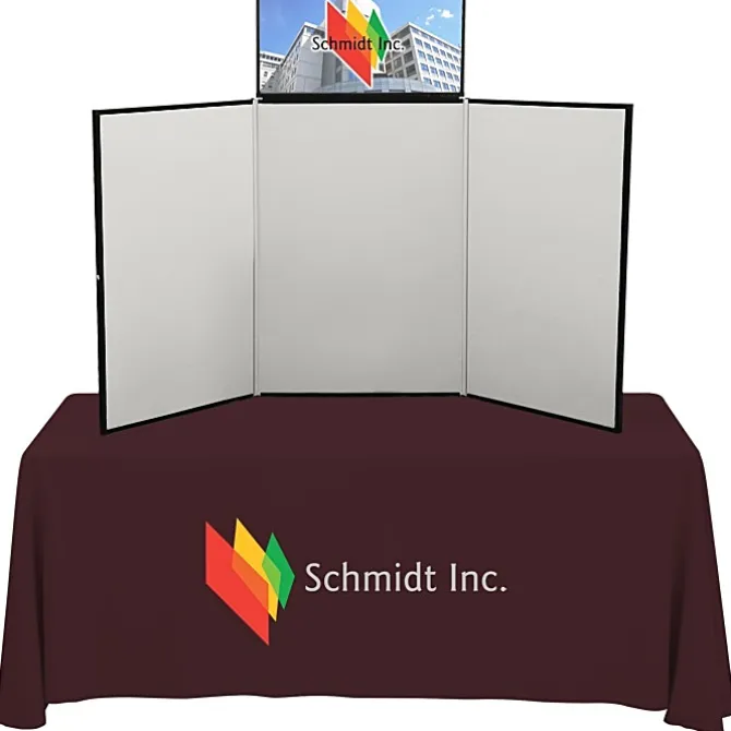 Fold N Go Tabletop Display Kit - 6'- Header