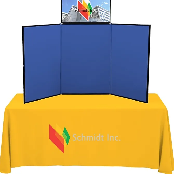 Fold N Go Tabletop Display Kit - 6'- Header