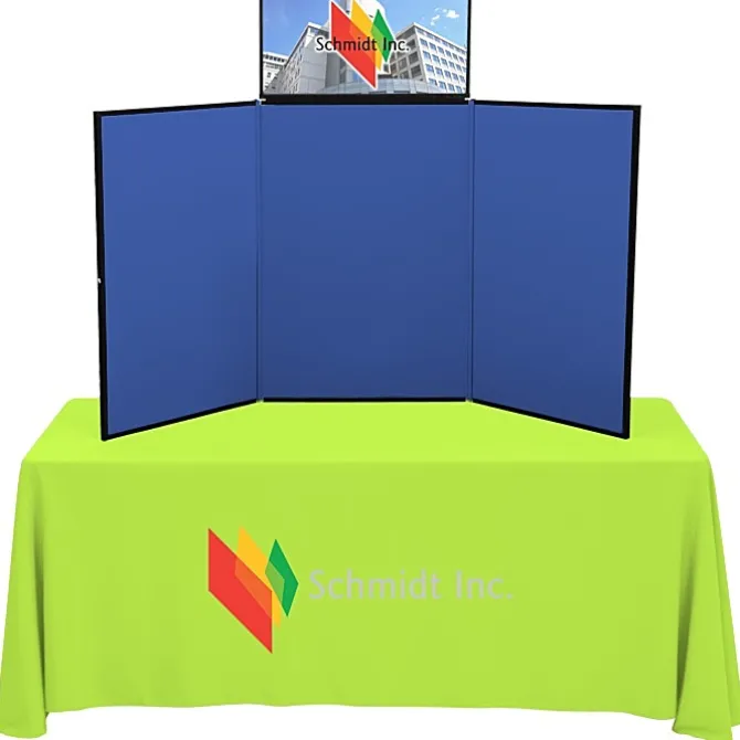 Fold N Go Tabletop Display Kit - 6'- Header