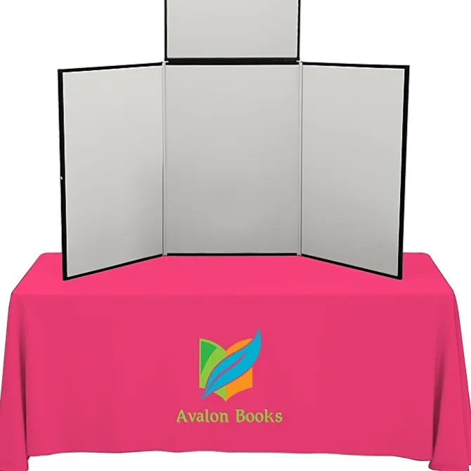Fold N Go Tabletop Display Kit - 6' - Blank
