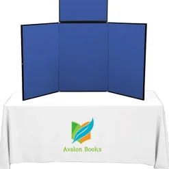 Fold N Go Tabletop Display Kit - 6' - Blank
