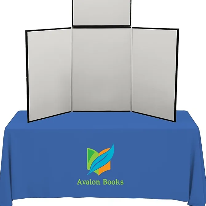 Fold N Go Tabletop Display Kit - 6' - Blank