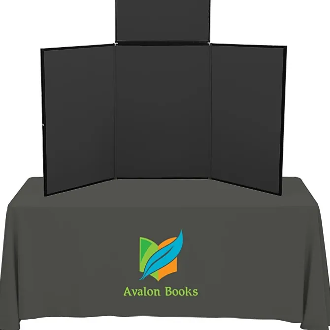 Fold N Go Tabletop Display Kit - 6' - Blank