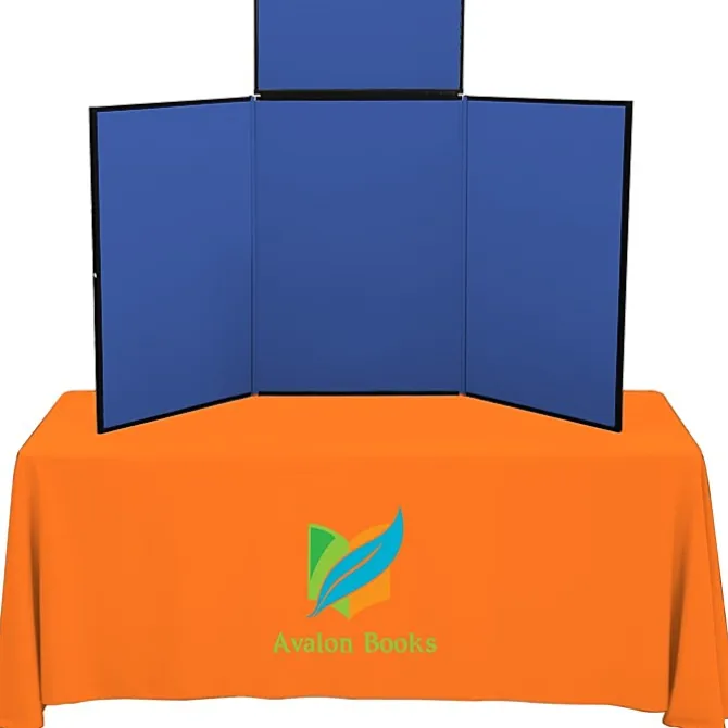 Fold N Go Tabletop Display Kit - 6' - Blank