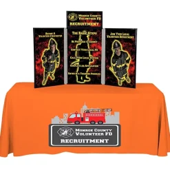 Fold N Go Tabletop Kit - 4 feet - Full Color
