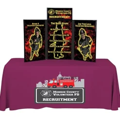 Fold N Go Tabletop Kit - 4 feet - Full Color