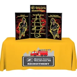 Fold N Go Tabletop Kit - 4 feet - Full Color