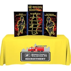 Fold N Go Tabletop Kit - 4 feet - Full Color