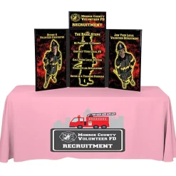 Fold N Go Tabletop Kit - 4 feet - Full Color