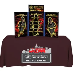 Fold N Go Tabletop Kit - 4 feet - Full Color