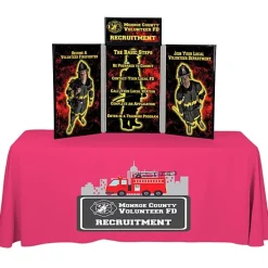 Fold N Go Tabletop Kit - 4 feet - Full Color