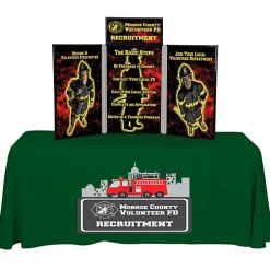 Fold N Go Tabletop Kit - 4 feet - Full Color