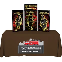 Fold N Go Tabletop Kit - 4 feet - Full Color