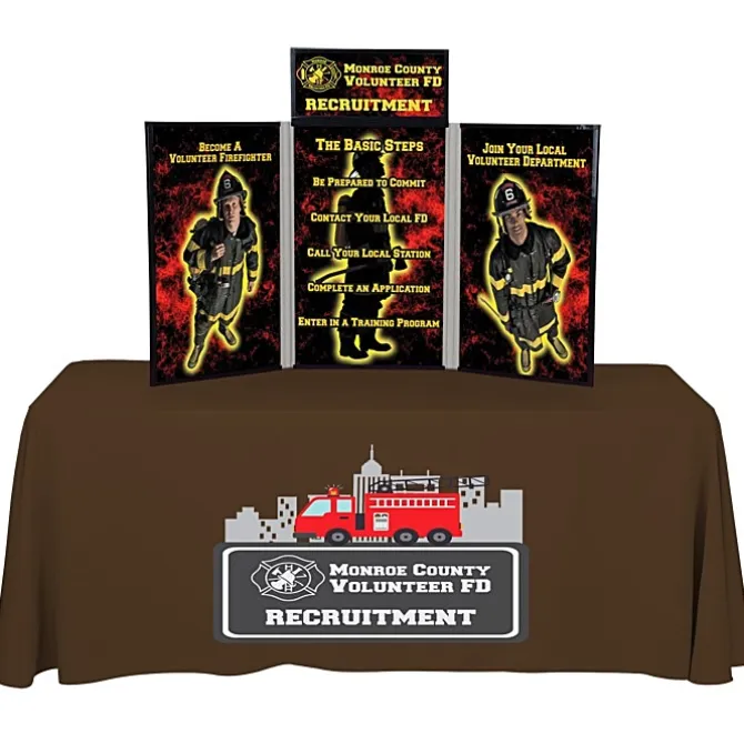 Fold N Go Tabletop Kit - 4 feet - Full Color