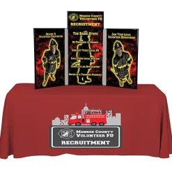 Fold N Go Tabletop Kit - 4 feet - Full Color