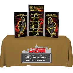 Fold N Go Tabletop Kit - 4 feet - Full Color