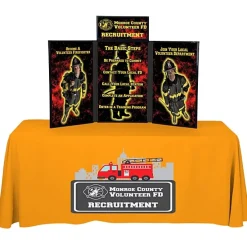 Fold N Go Tabletop Kit - 4 feet - Full Color