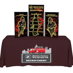 Fold N Go Tabletop Kit - 4 feet - Full Color