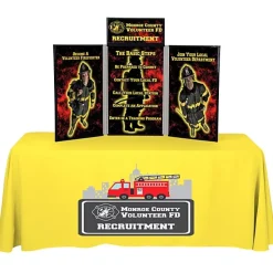 Fold N Go Tabletop Kit - 4 feet - Full Color