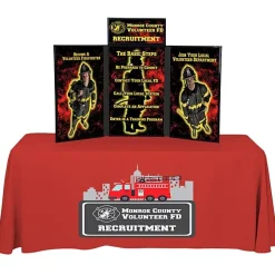 Fold N Go Tabletop Kit - 4 feet - Full Color