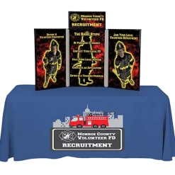 Fold N Go Tabletop Kit - 4 feet - Full Color