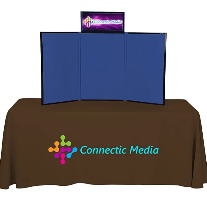 Fold N Go Tabletop Kit - 4 feet - Header