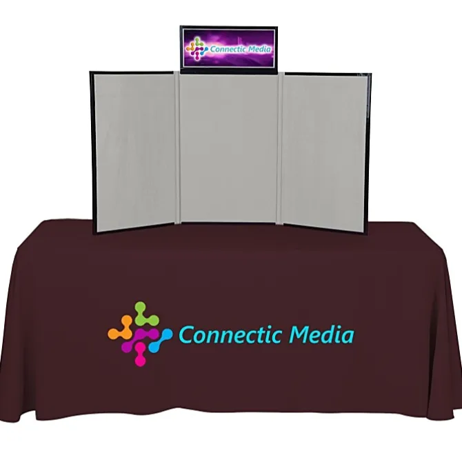 Fold N Go Tabletop Kit - 4 feet - Header