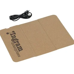 Fold Up Mouse Pad with Wireless Charging Pad