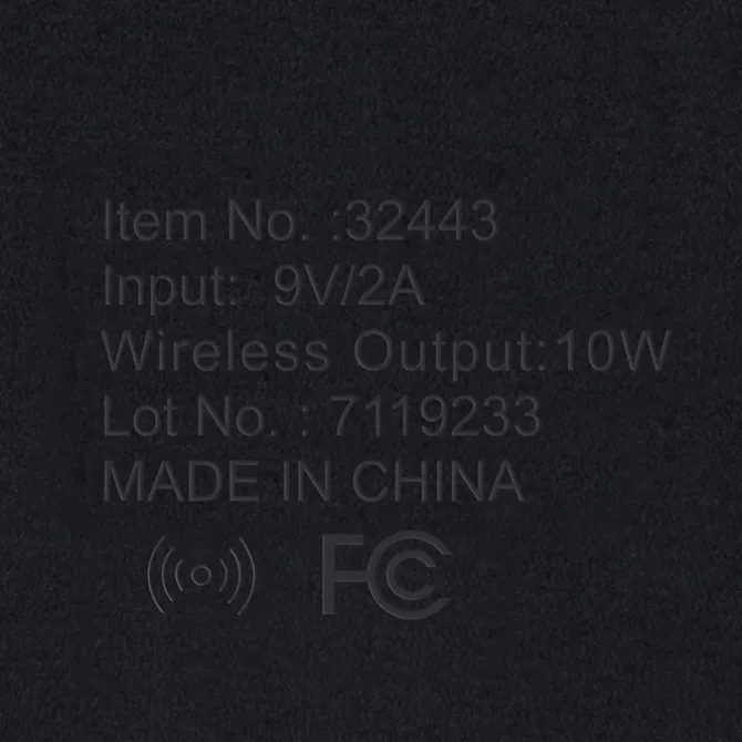 Fold Up Mouse Pad with Wireless Charging Pad