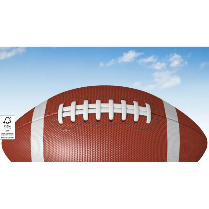 Football Full Color Insulated Paper Cup - 16 oz.