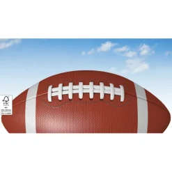 Football Full Color Insulated Paper Cup with Lid - 16 oz.