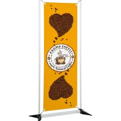 FrameWorx Banner Stand - 23-1/2 inches - Two Sided