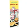 FrameWorx Banner Stand - 27-1/2 inches - Replacement Graphic