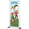 FrameWorx Banner Stand - Two Faces Cut Out