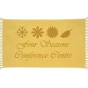 Fringe Terry Velour Beach Towel - Colors