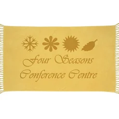 Fringe Terry Velour Beach Towel - Colors