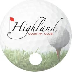 Full Color Handheld Fan - Round