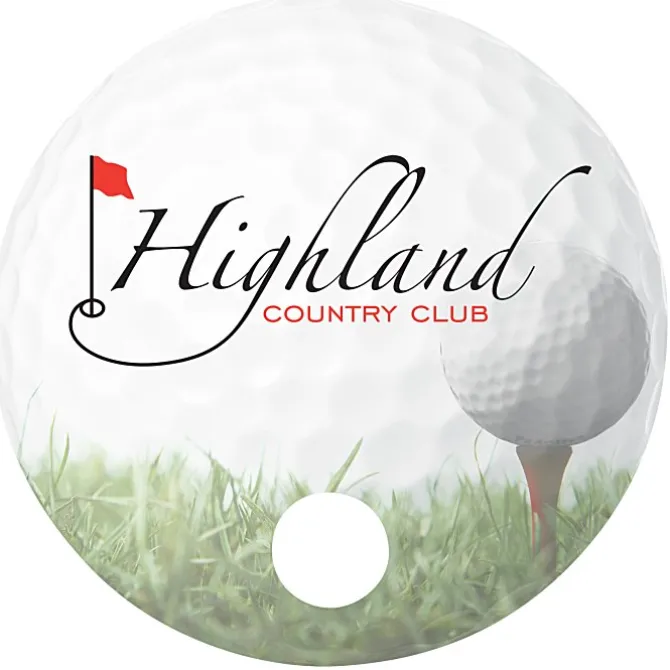 Full Color Handheld Fan - Round