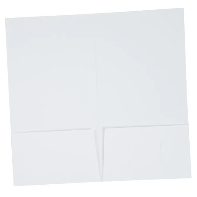 Full Color Paper Two-Pocket Mini Folder - 9 1/2 inches x 5 inches