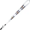 Full Color Ribbon Lanyard - 7/8 inch - 34 inches - Metal Bulldog Clip
