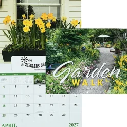 Garden Walk Calendar - Window