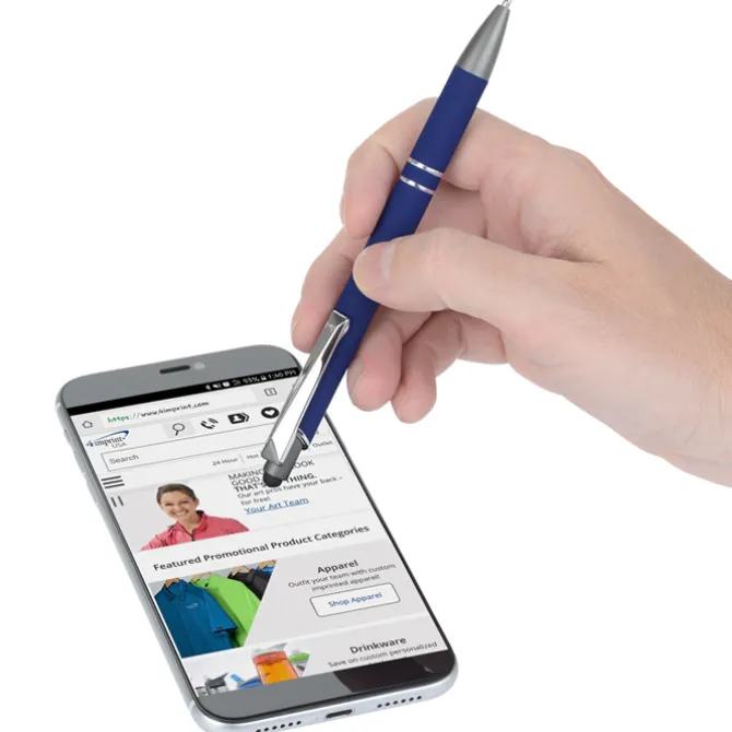 Gemini Soft Touch Stylus Metal Pen