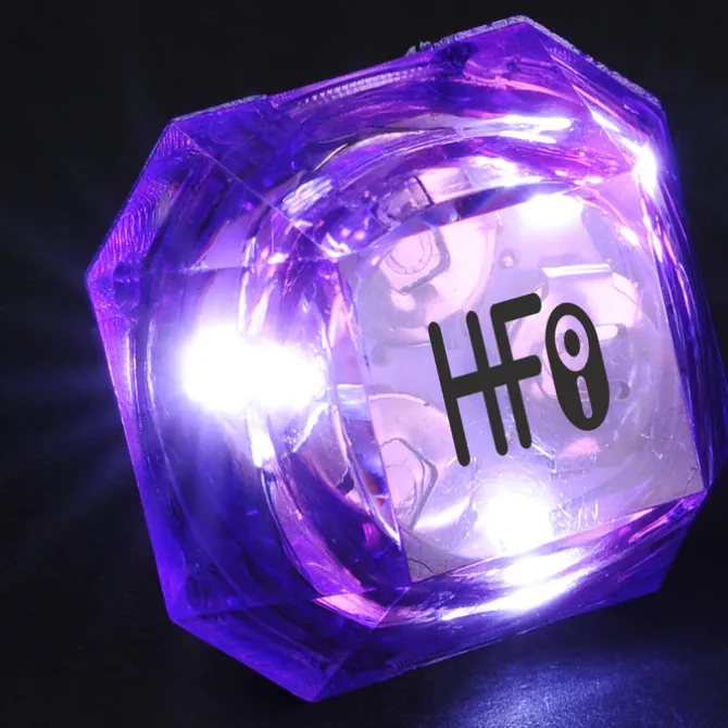 Gem Light-Up Ring - Princess Cut